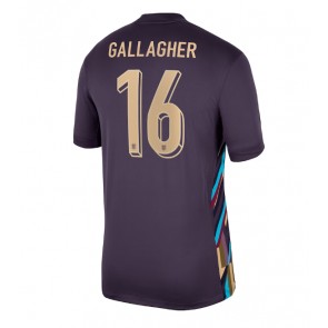 Billiga England Conor Gallagher #16 Bortatröja EM 2024 Kortärmad